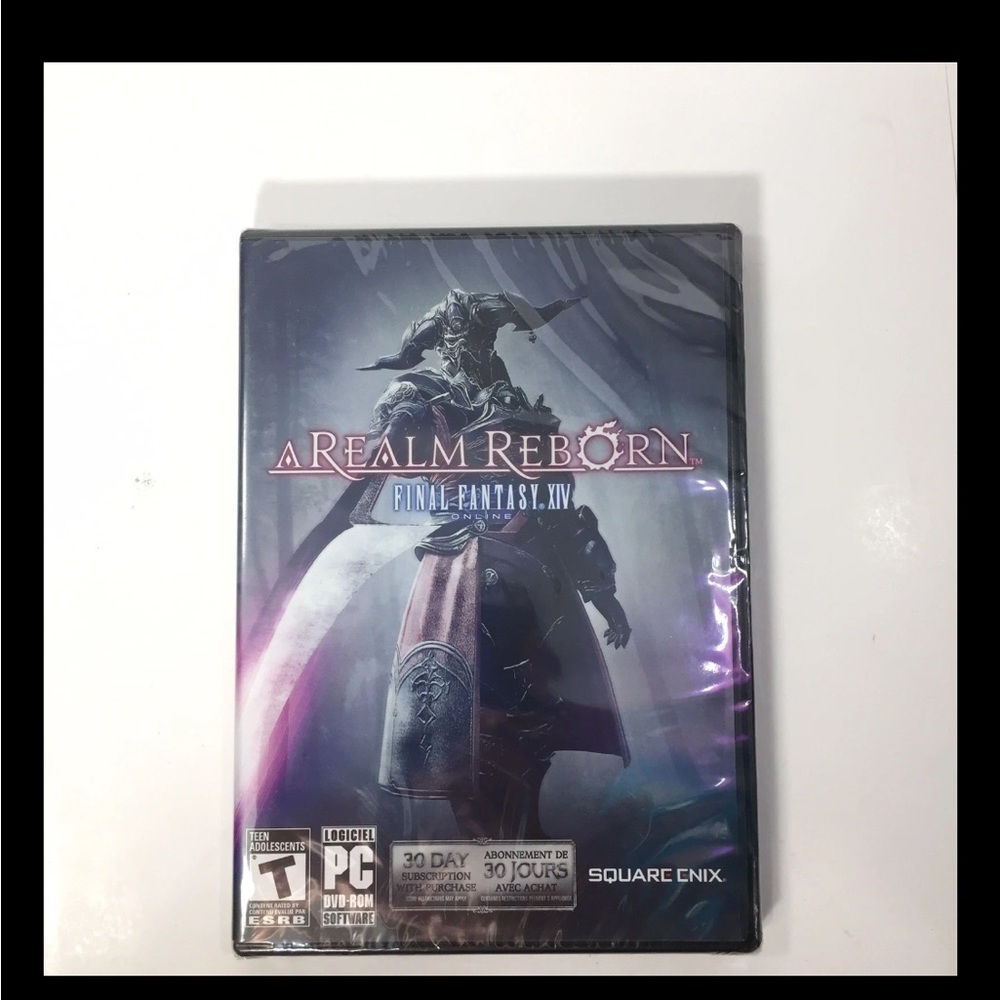 Final Fantasy 14 XIV: A Realm Reborn Online PC DVD game New Factory Sealed
